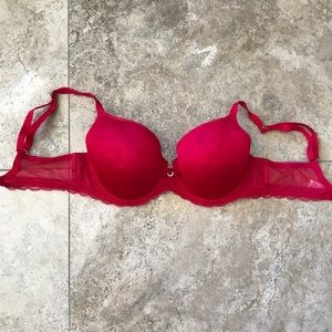 Chantelle red bra 34C bra